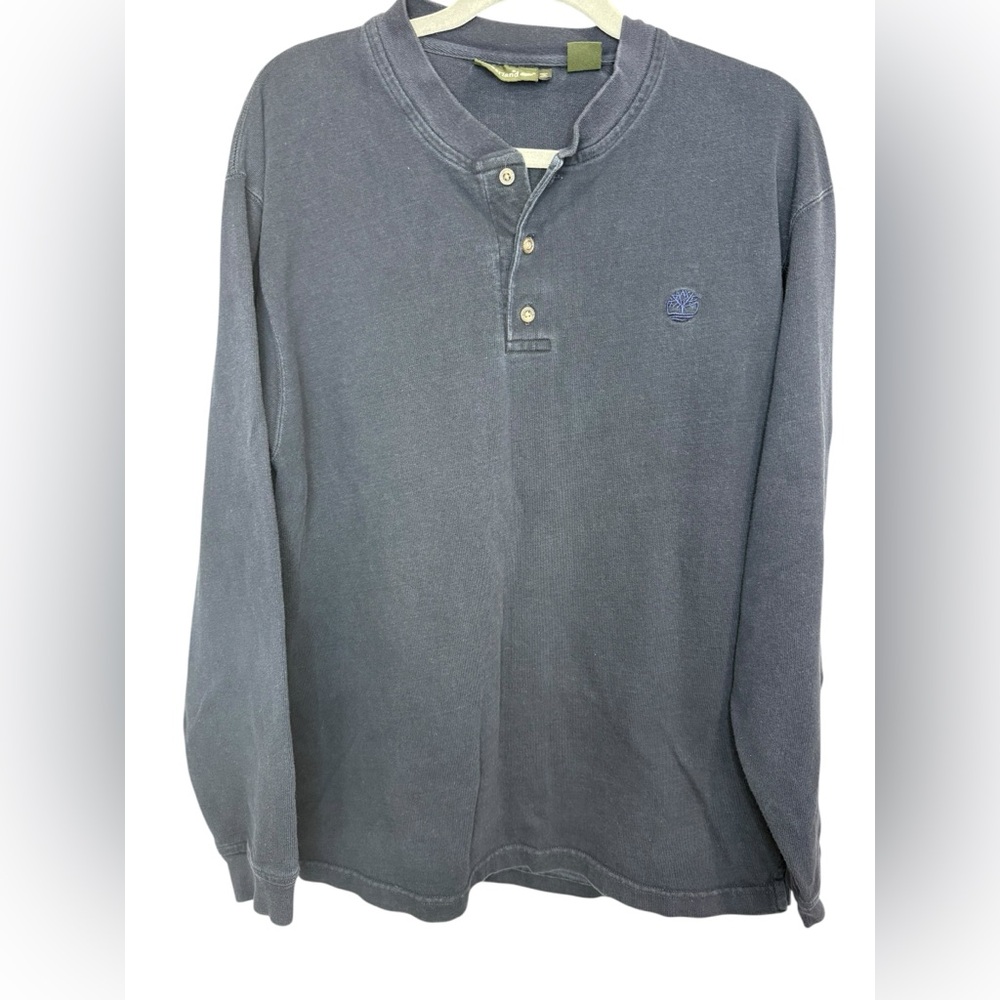 Timberland‎ Men's Casual Blue Button Down Shirt
